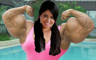 super ugly muscle woman